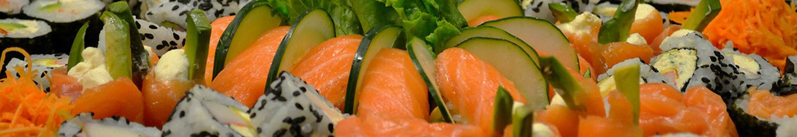 Eating Japanese Sushi at Otaiko Hibachi & Sushi Lounge restaurant in Bayonne, NJ.